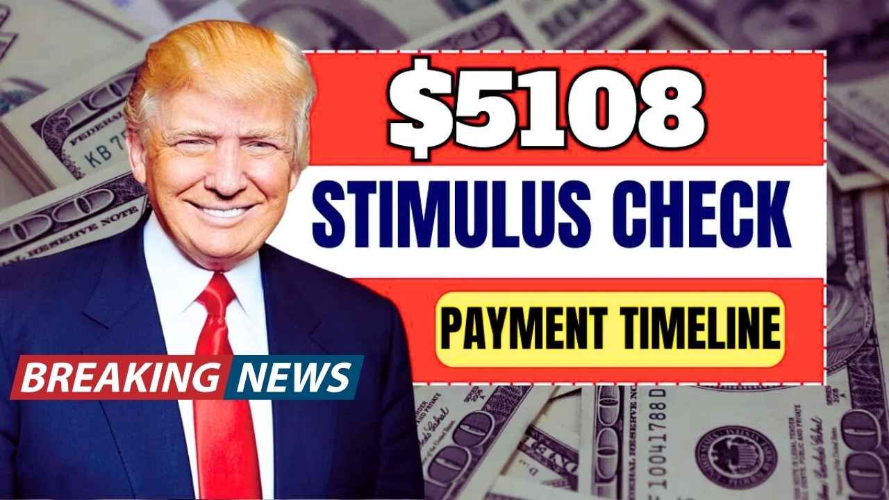 Massive $5,108 Checks Dropping This October